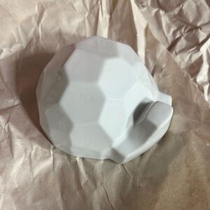 Naaman White Ceramic Sculpture turtle